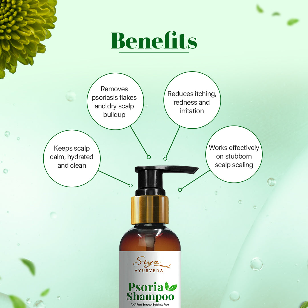 Herbal scalp care shampoo bottle