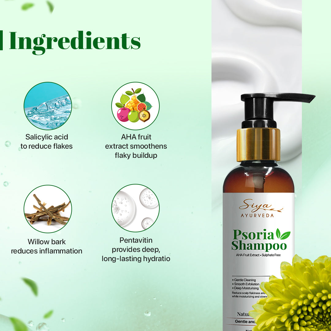 Herbal scalp care shampoo bottle