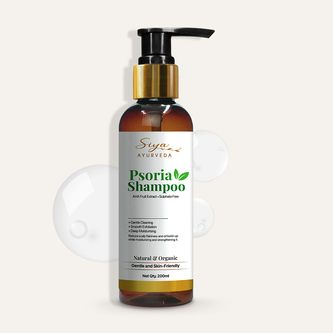 Herbal scalp care shampoo bottle