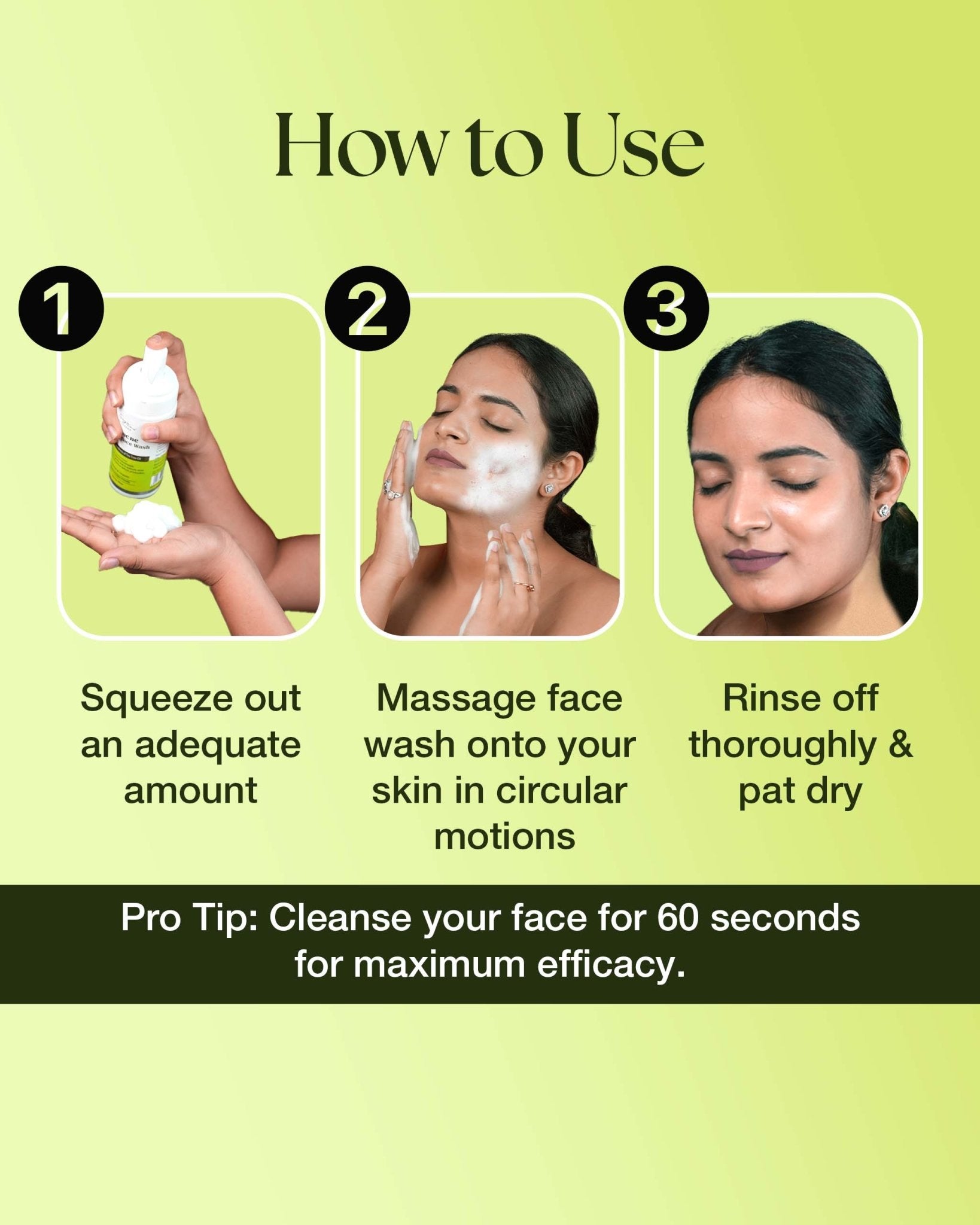 Anti Acne Face Wash: Foaming Face wash
