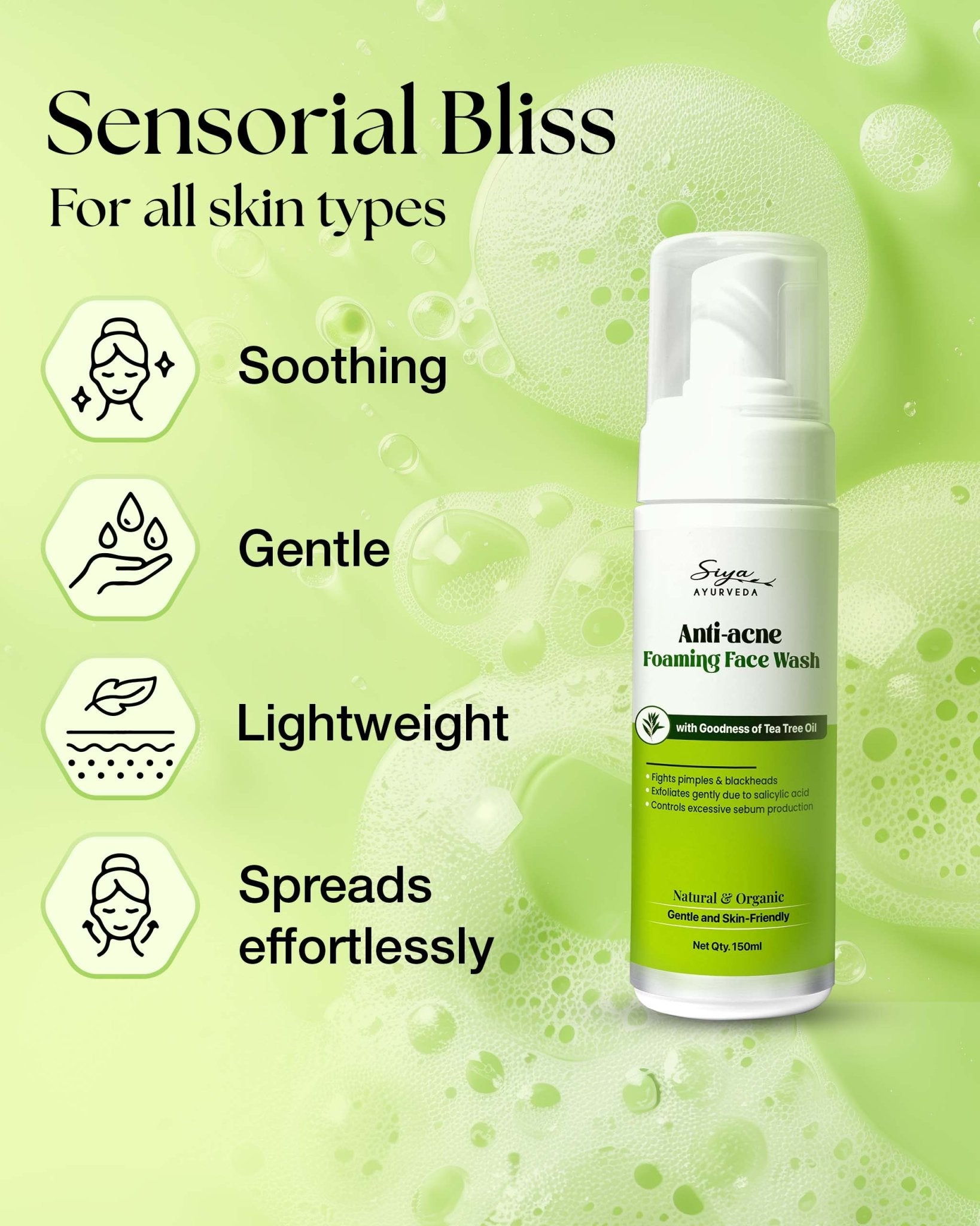 Anti Acne Face Wash: Foaming Face wash
